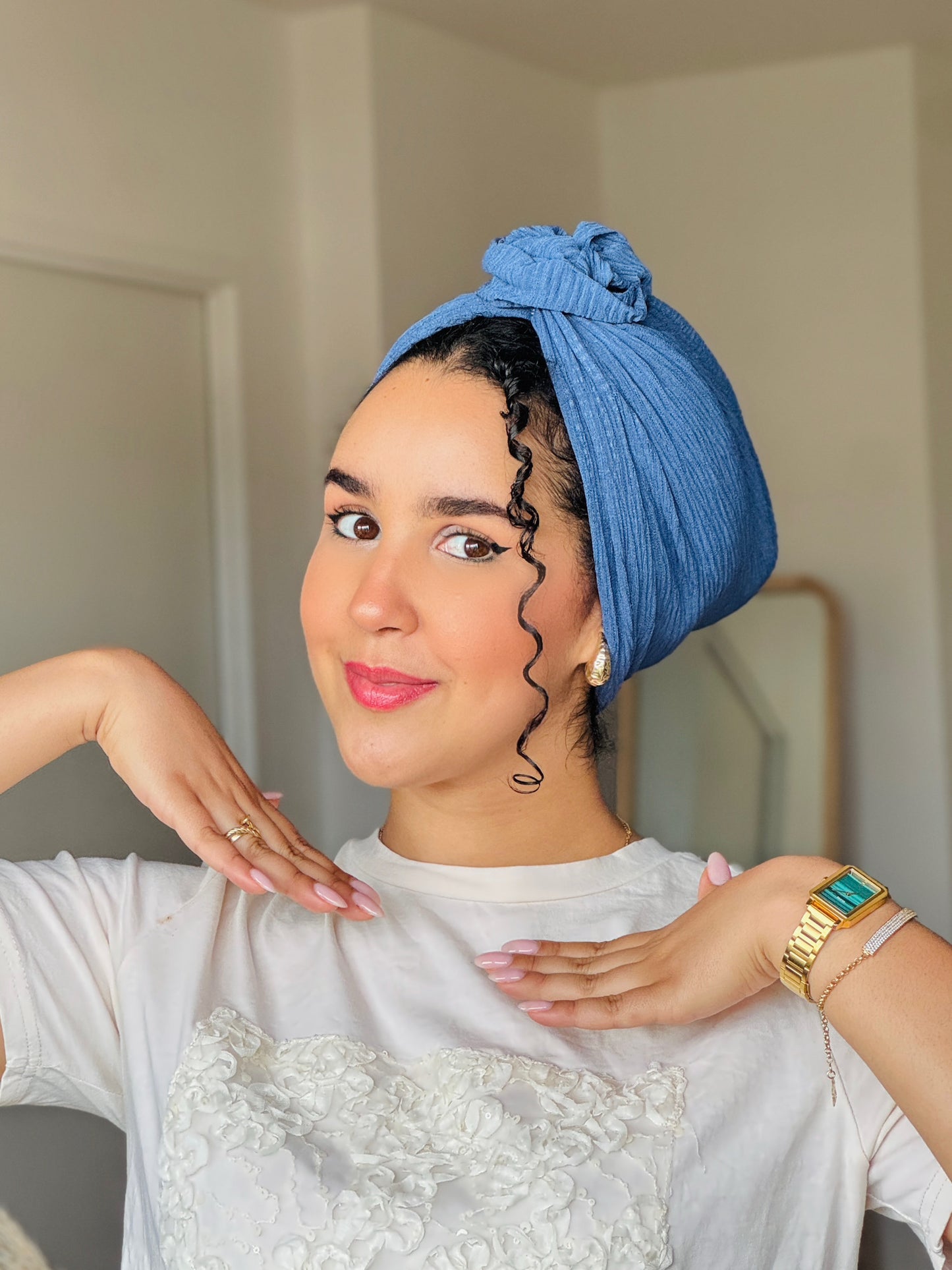 Turban - Bleu Jeans