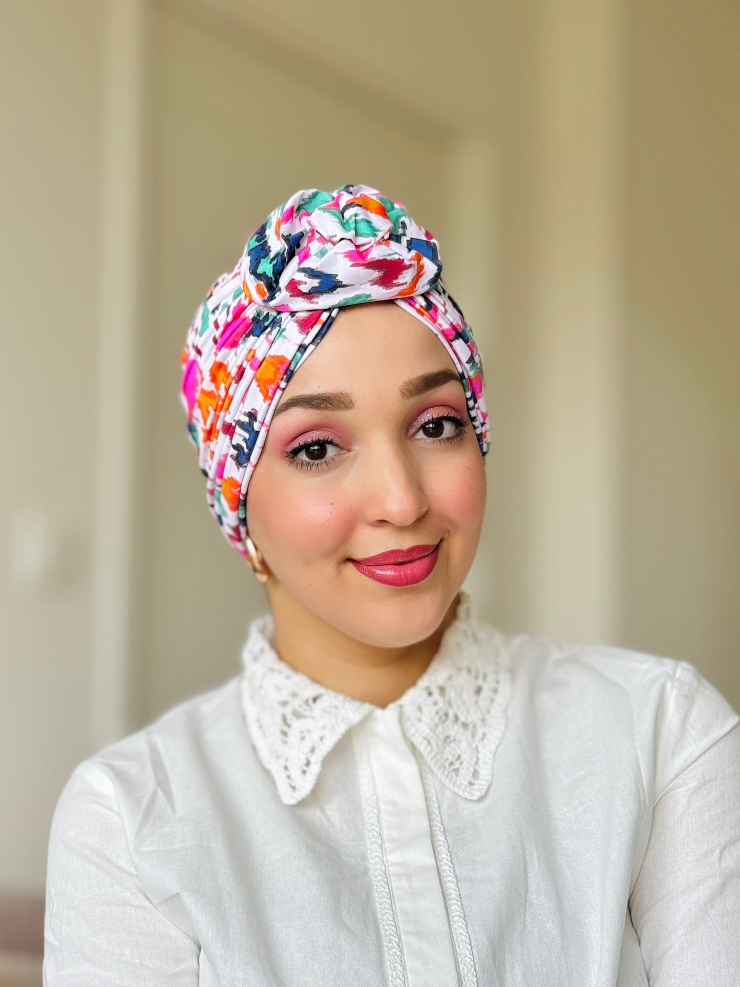 Turban multicouleur -Afro