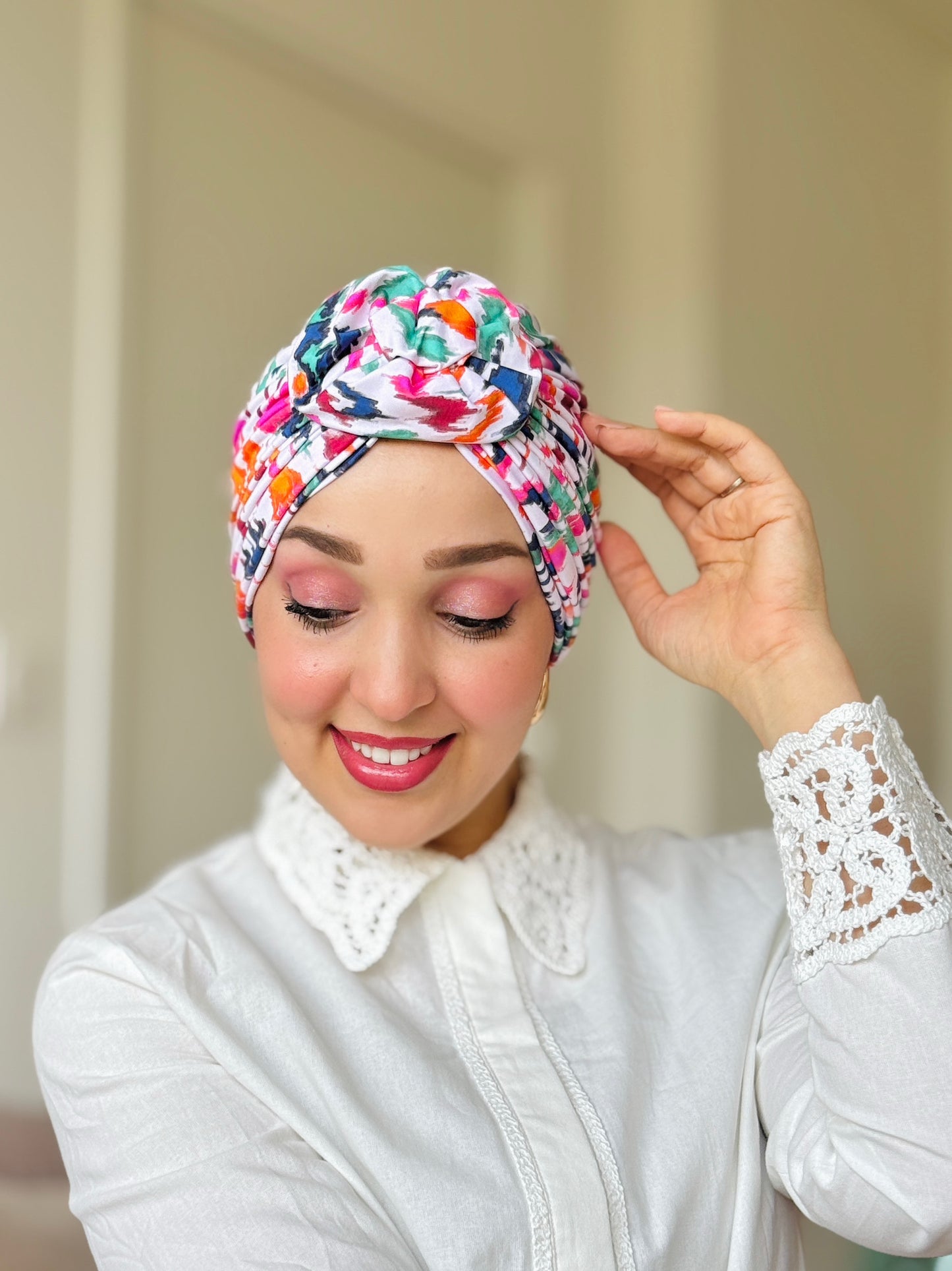 Turban multicouleur -Afro