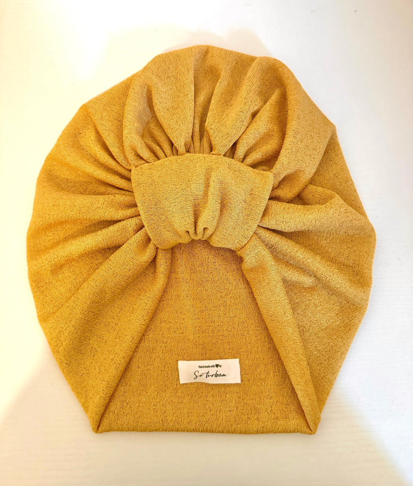 Turban - Jaune moutarde
