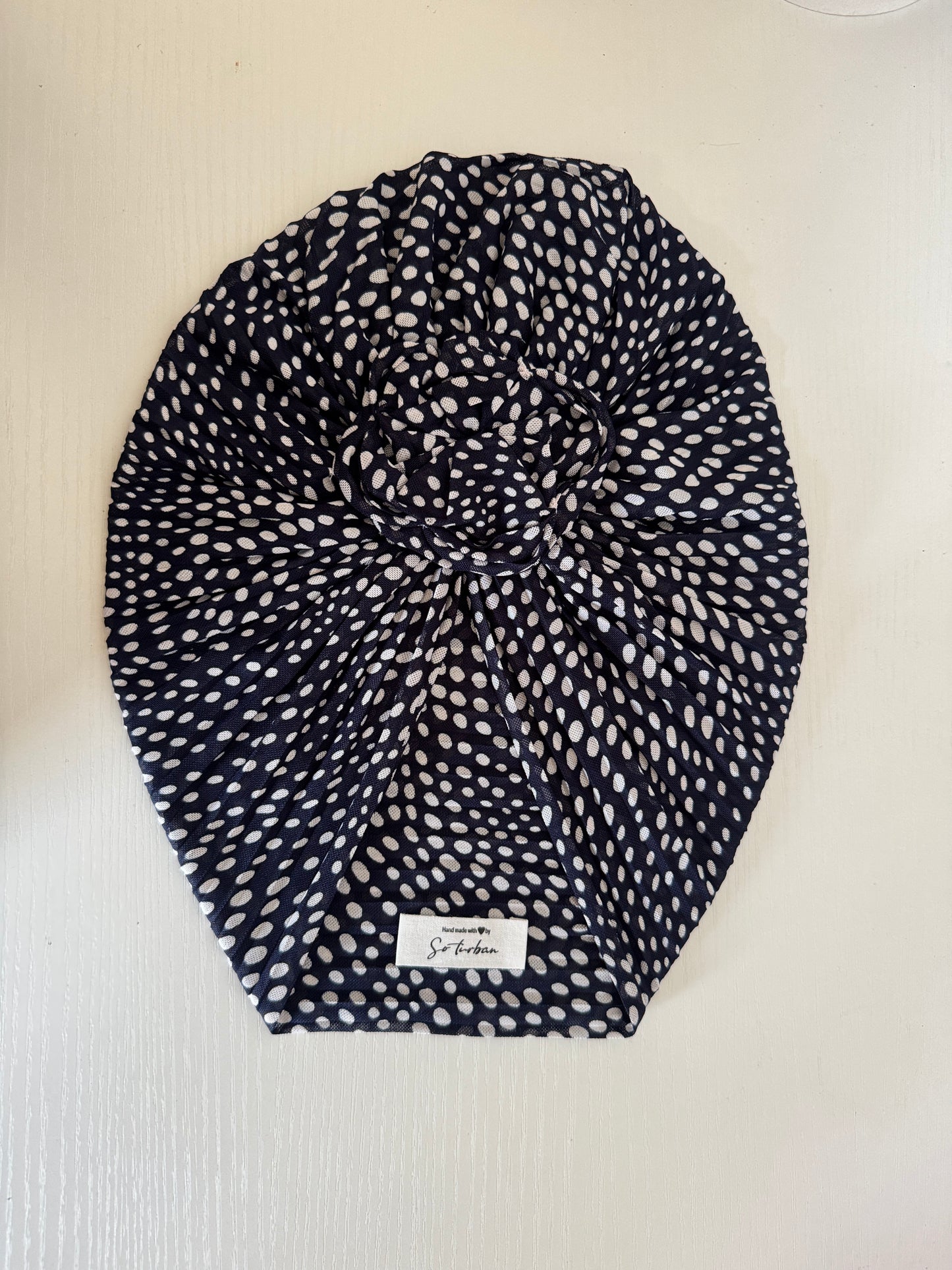 Imprimé Petits Pois -Bleu Marine