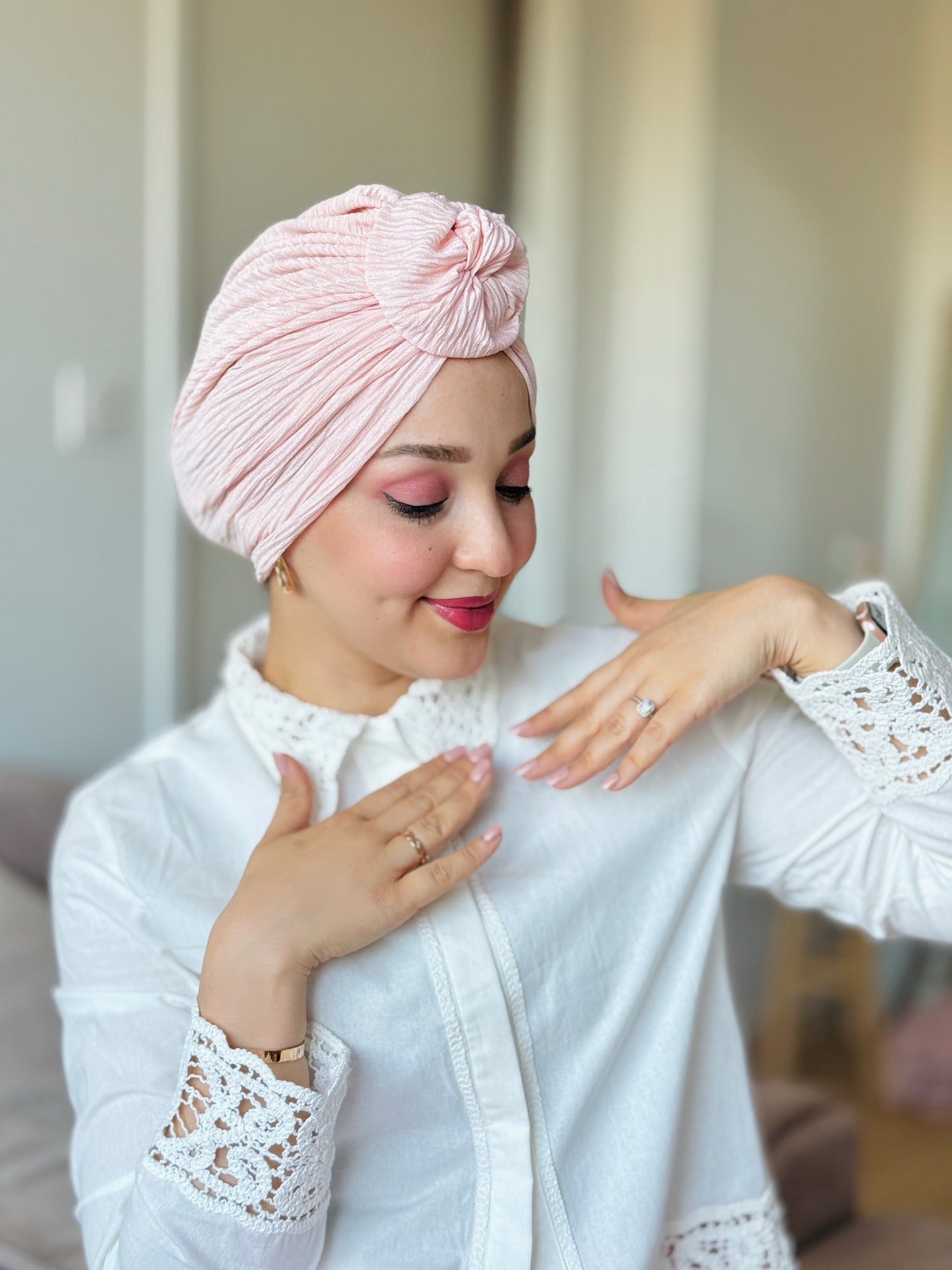 Classy Turban Rose