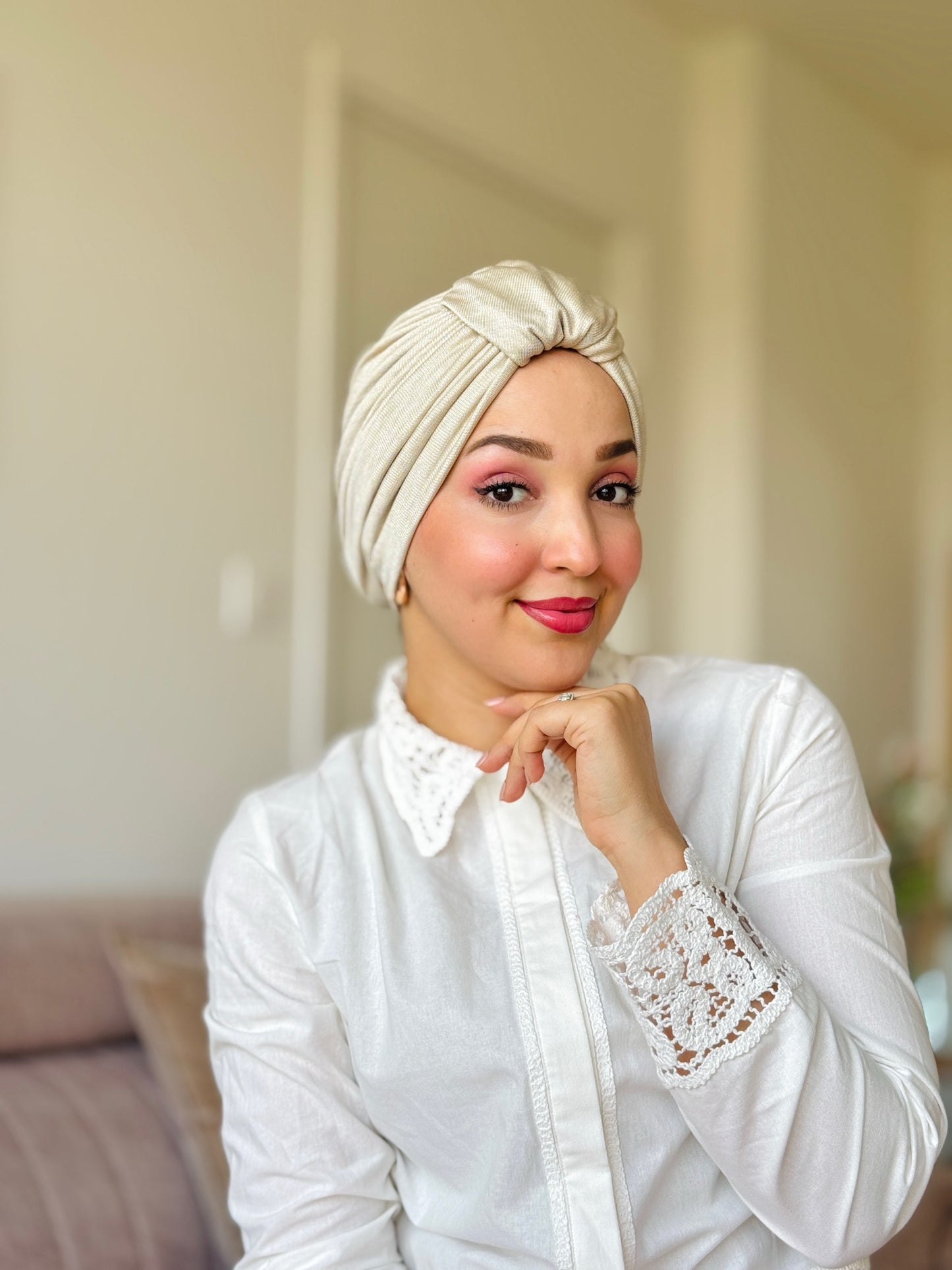Classy Turban - Beige