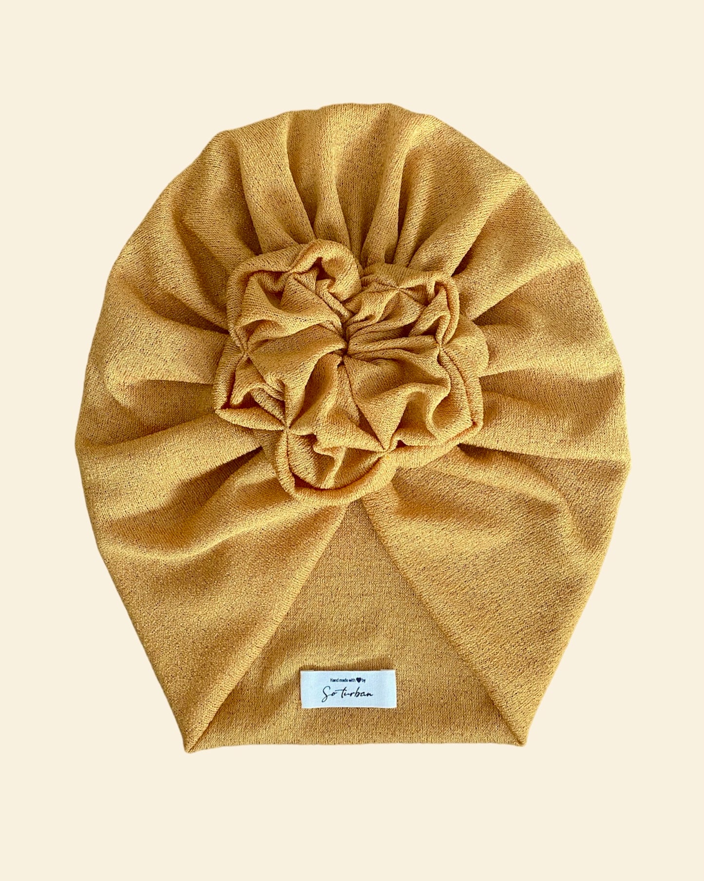 Turban - Jaune moutarde