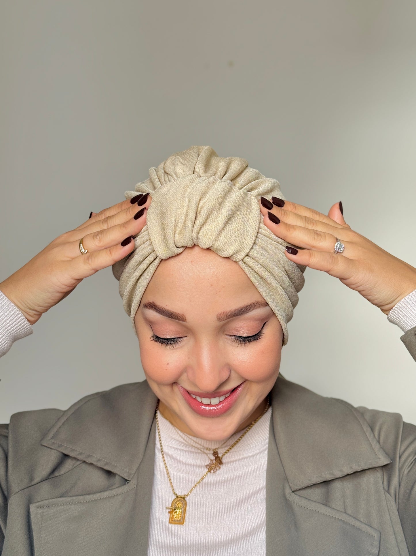 Classy Turban - Beige