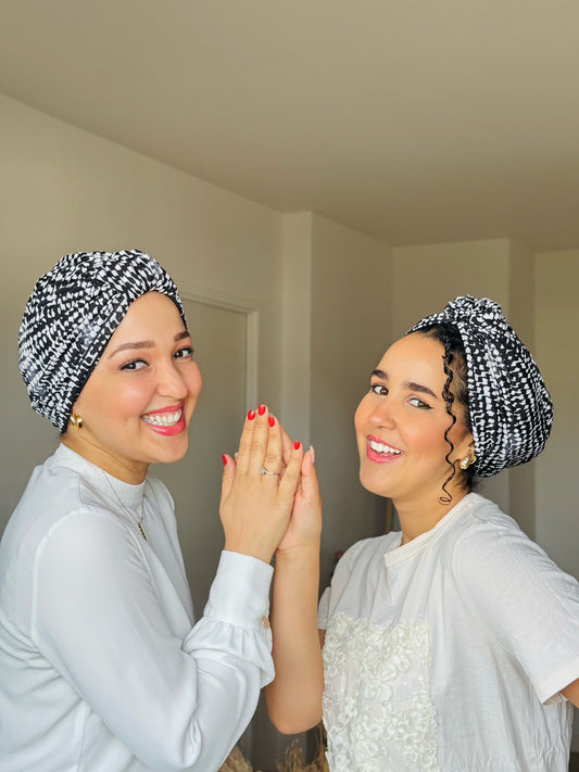 Turban - Black& White