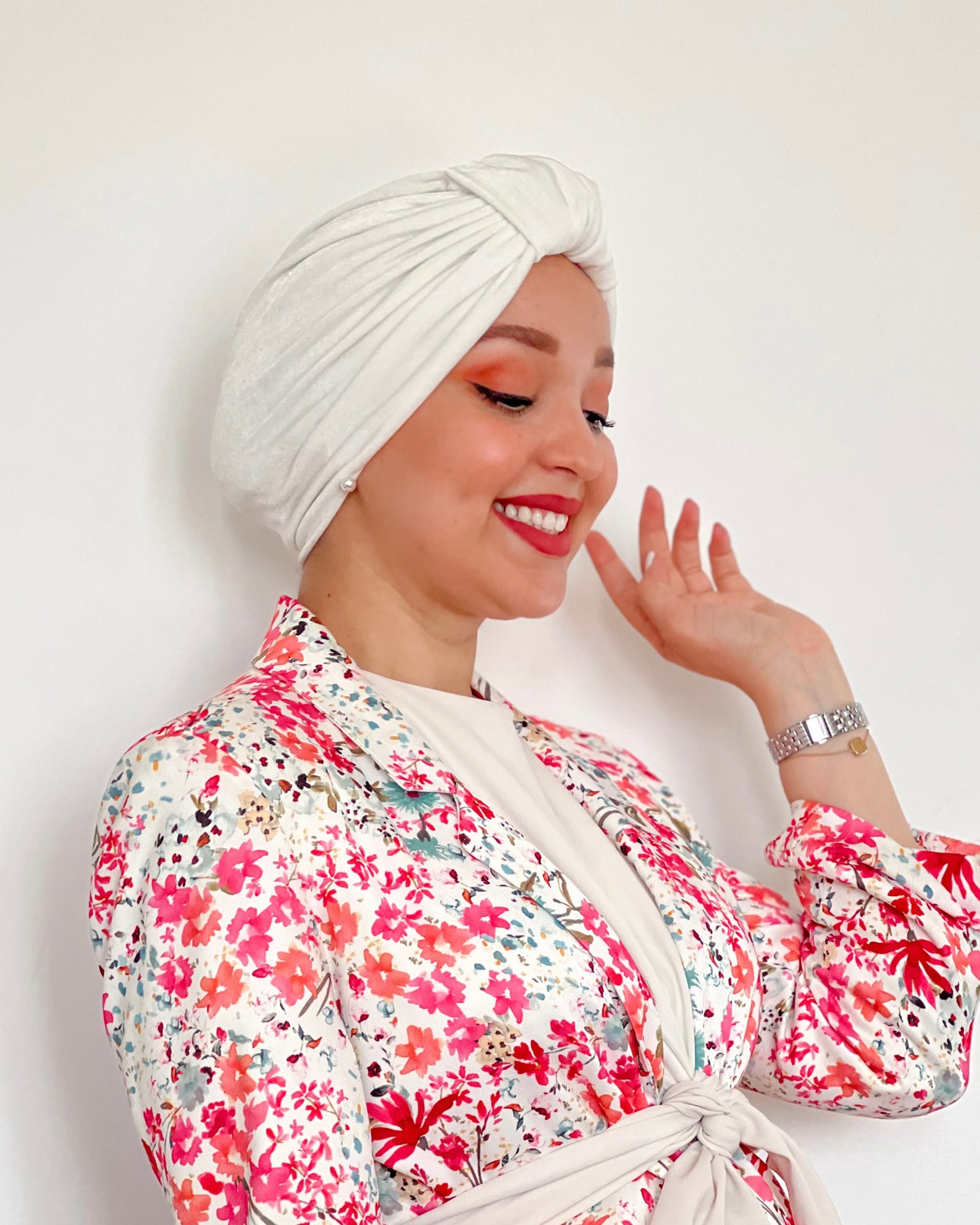 Classy Turban - Blanc cassé