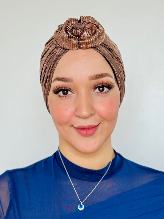 Glossy Turban - Bronze