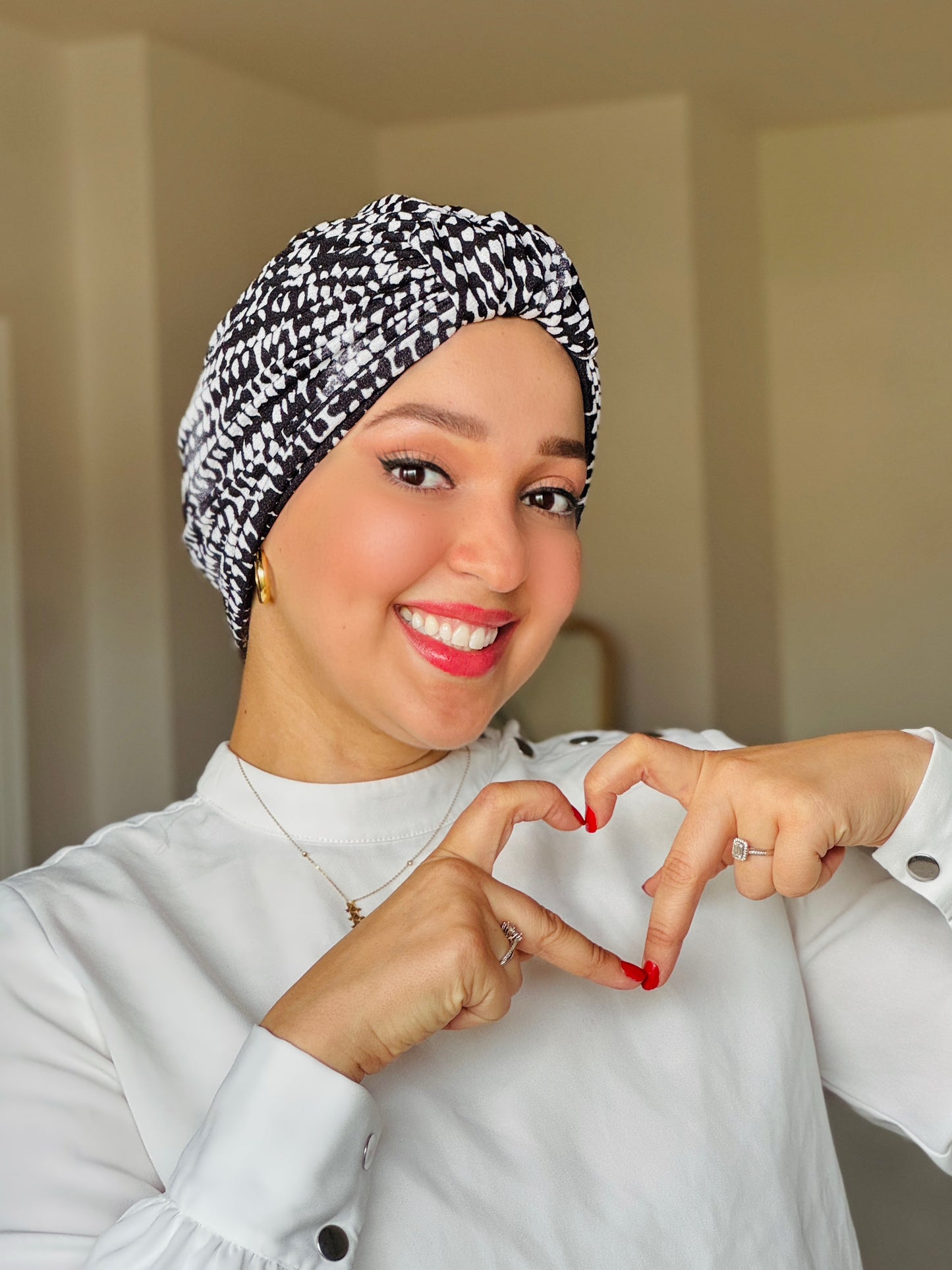 Turban - Black& White