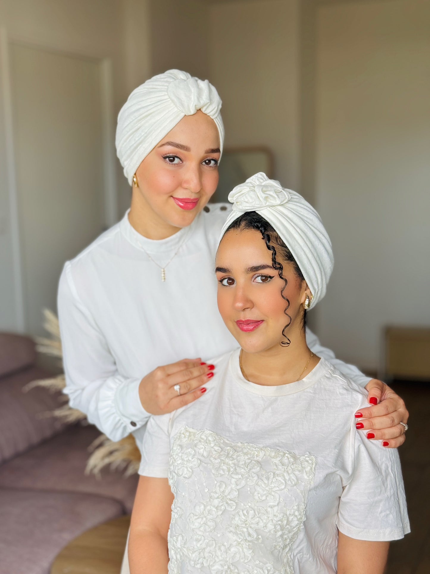 Turban - Blanc cassé