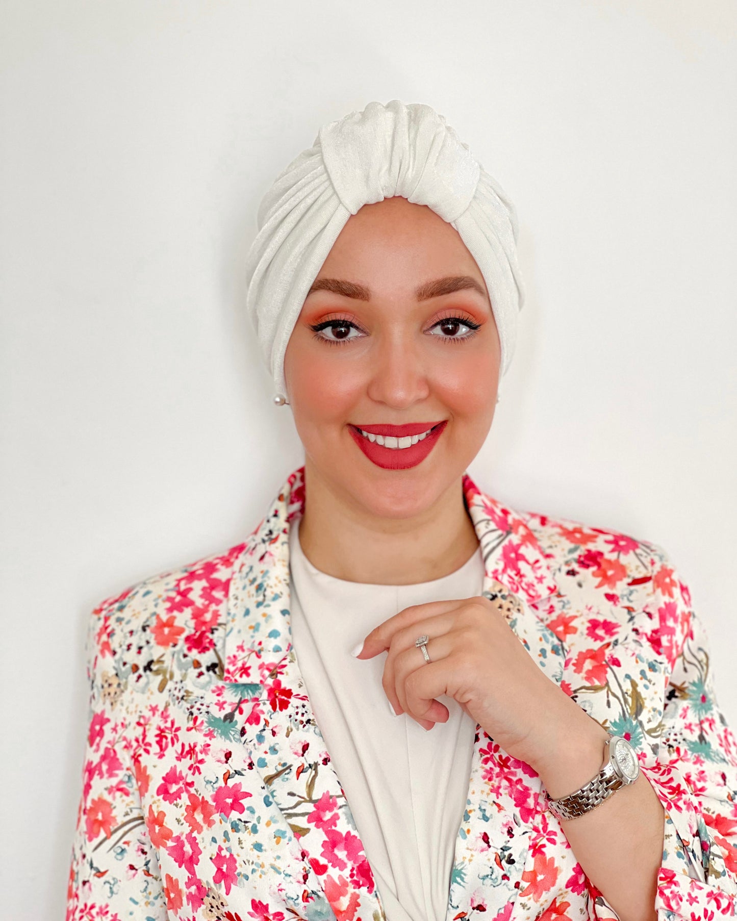 Classy Turban - Blanc cassé