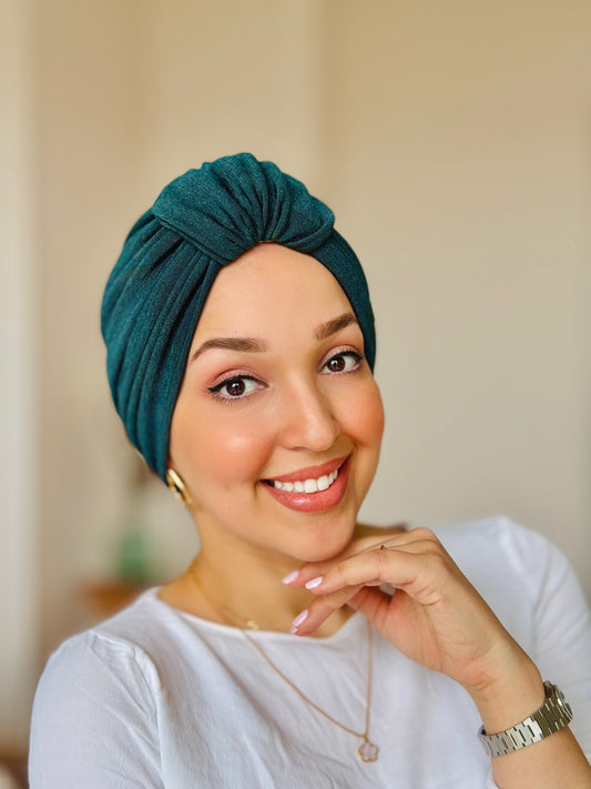 Classy Turban - Vert sapin