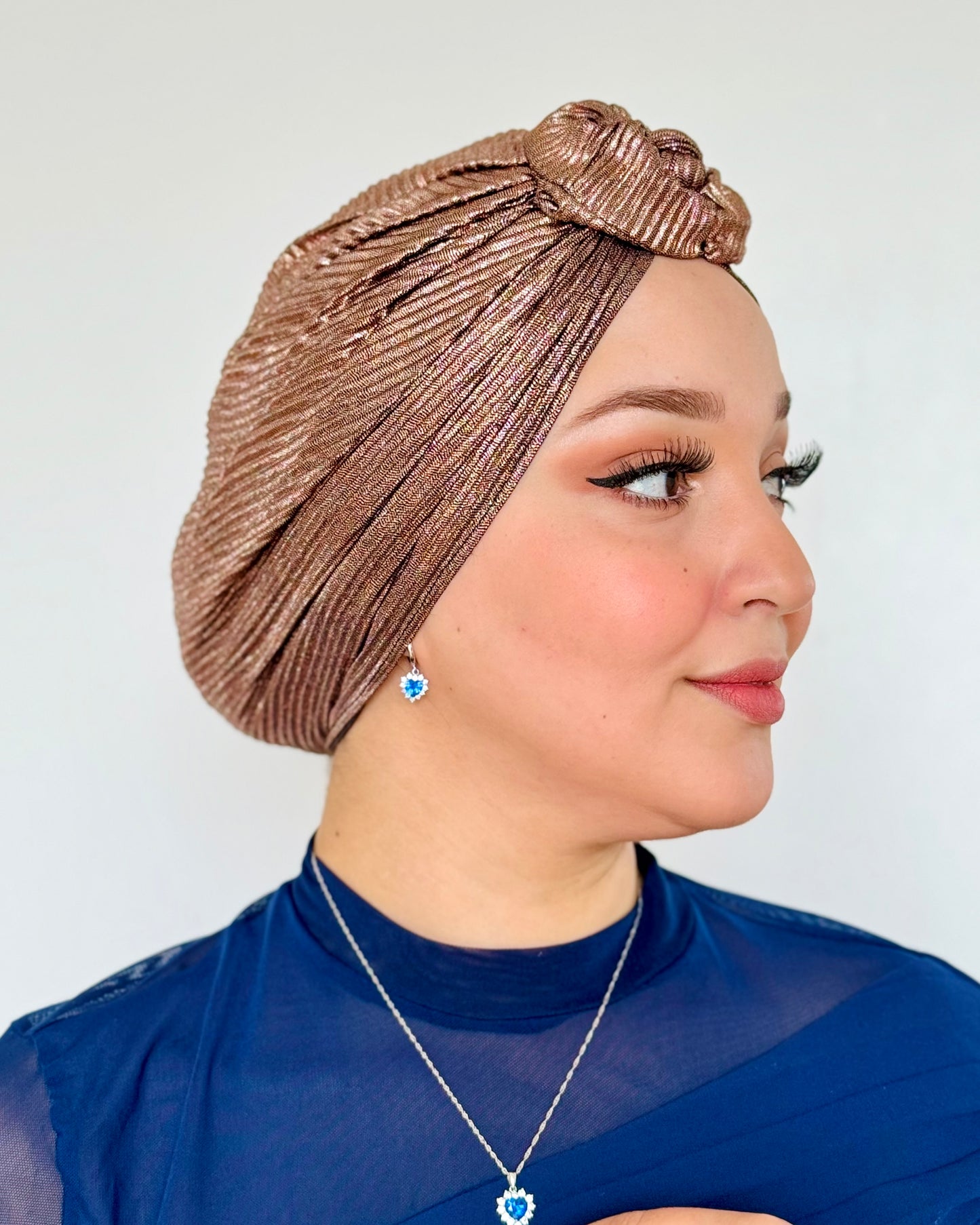 Glossy Turban - Bronze