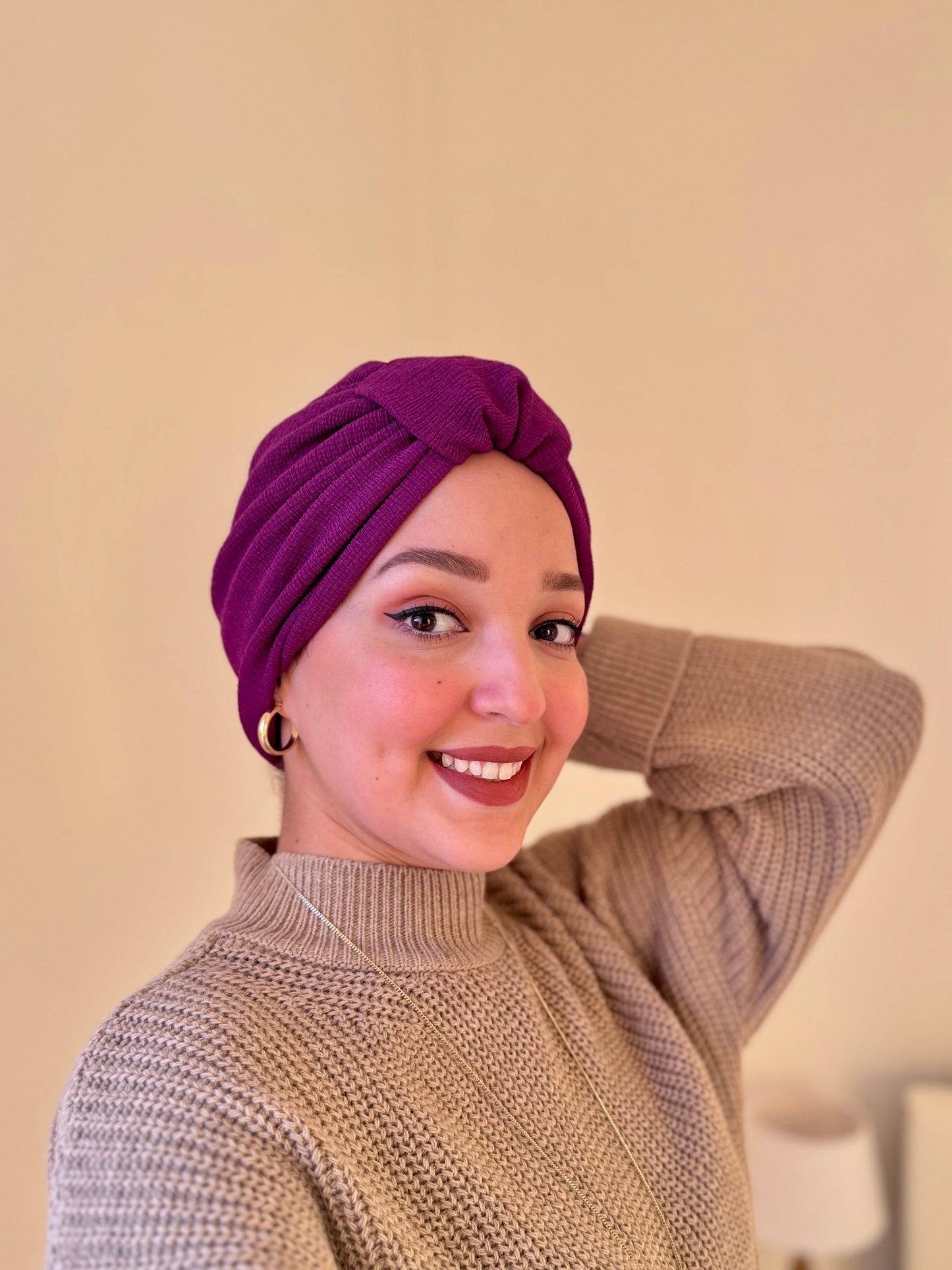 Classy Turban - Mauve