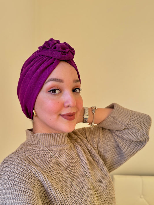 Classy Turban - Mauve