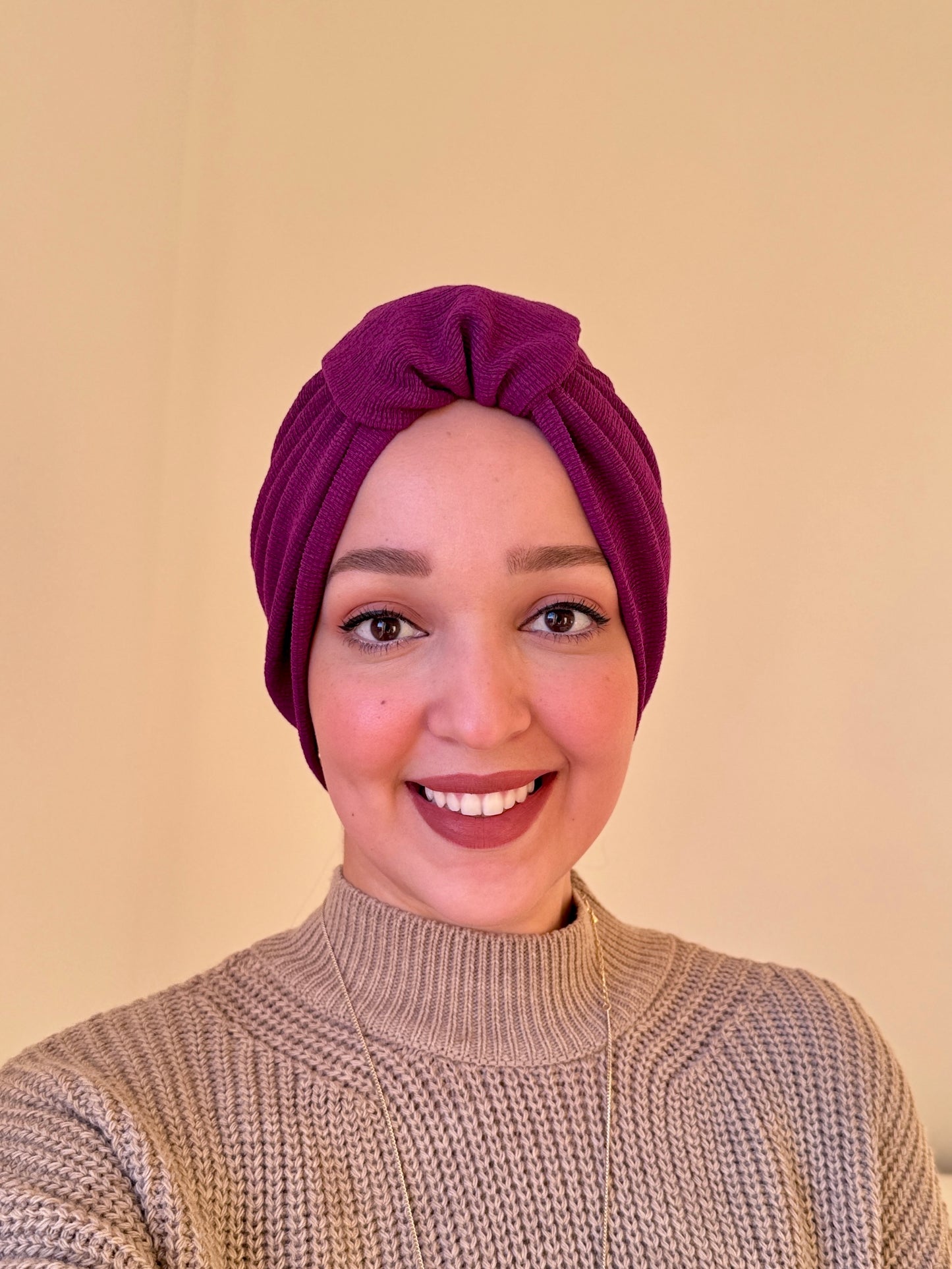 Classy Turban - Mauve