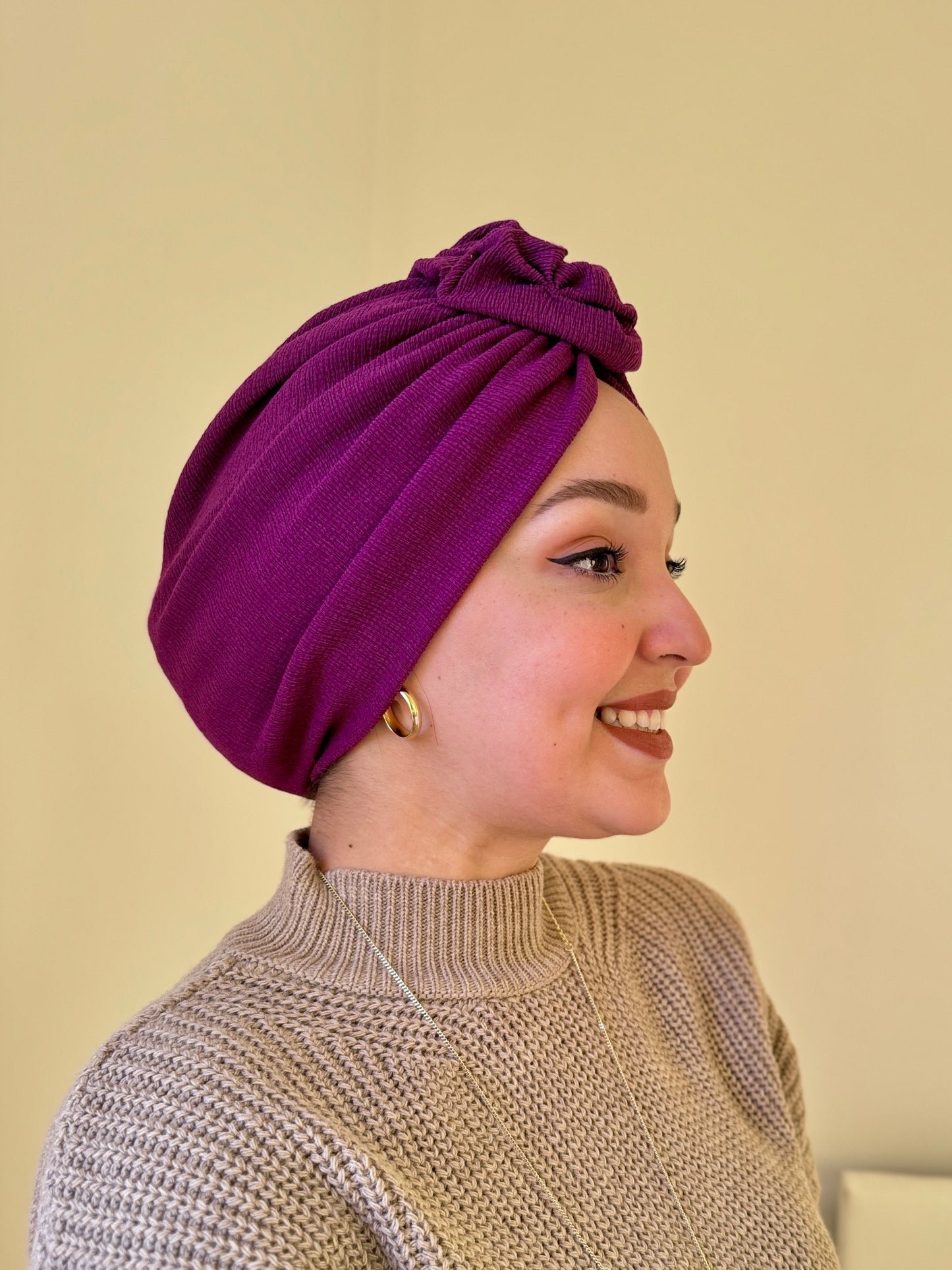 Classy Turban - Mauve